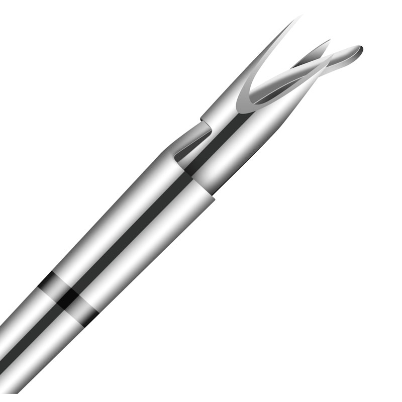 Sterile microwave ablation needle for tumor ablation planning