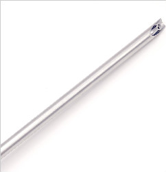 What medical-grade stainless steel supports in an orthopedic shaver blade